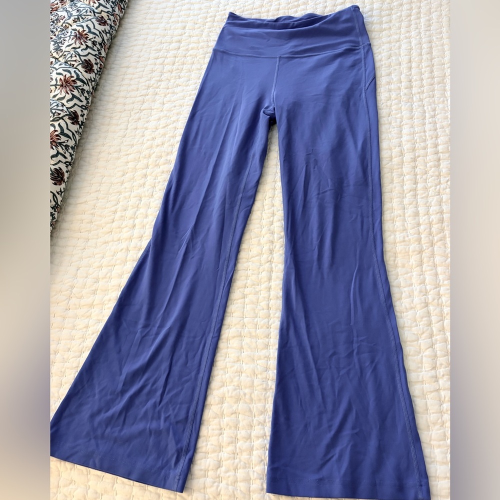 Lululemon Groove Nulu Super High-Rise Flared Pant, Wild Indigo color